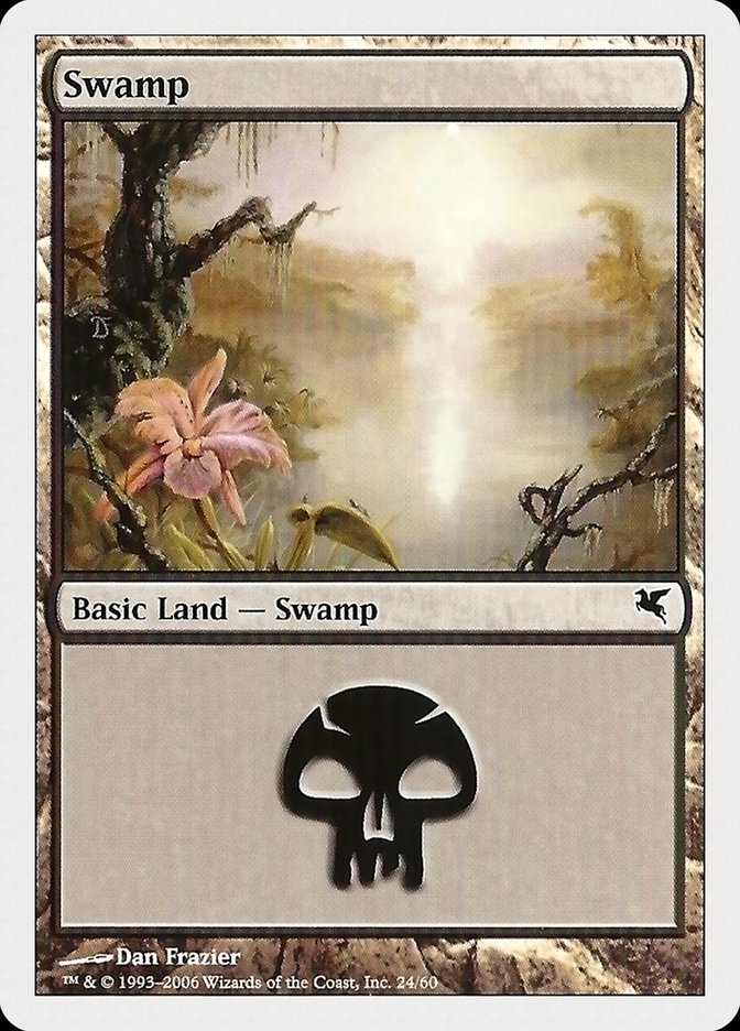 Swamp (24) [Hachette UK] MTG Single Magic: The Gathering | Red Claw Gaming