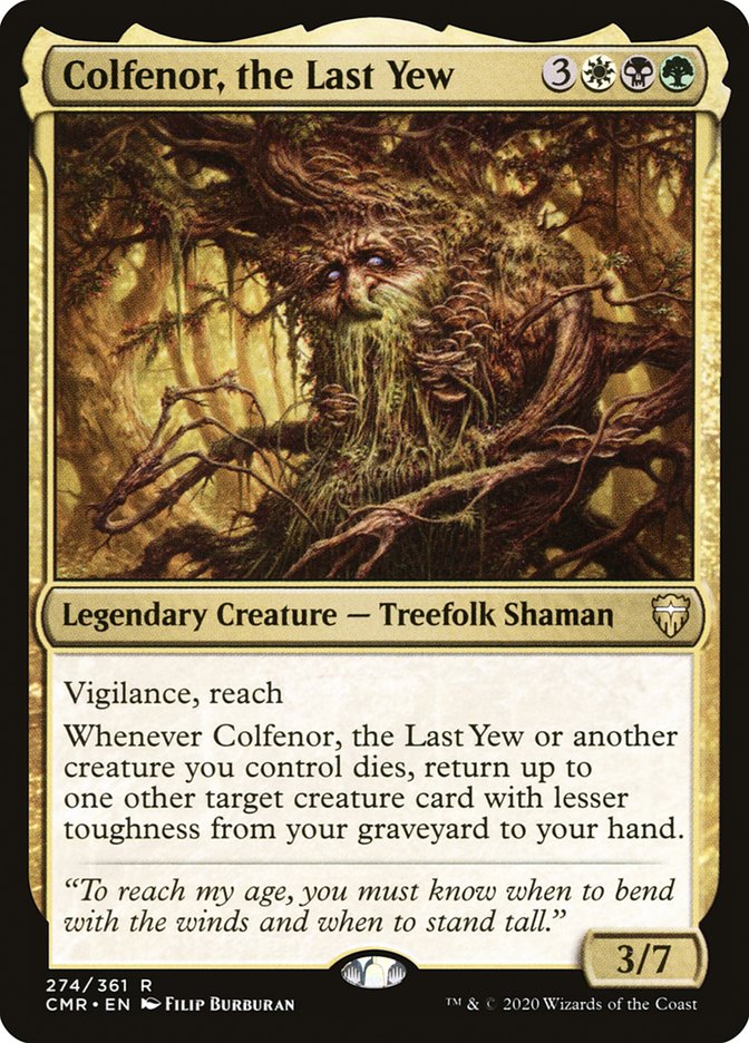 Colfenor, the Last Yew [Commander Legends] MTG Single Magic: The Gathering | Red Claw Gaming
