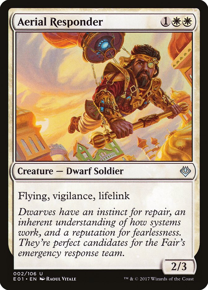 Aerial Responder [Archenemy: Nicol Bolas] MTG Single Magic: The Gathering | Red Claw Gaming