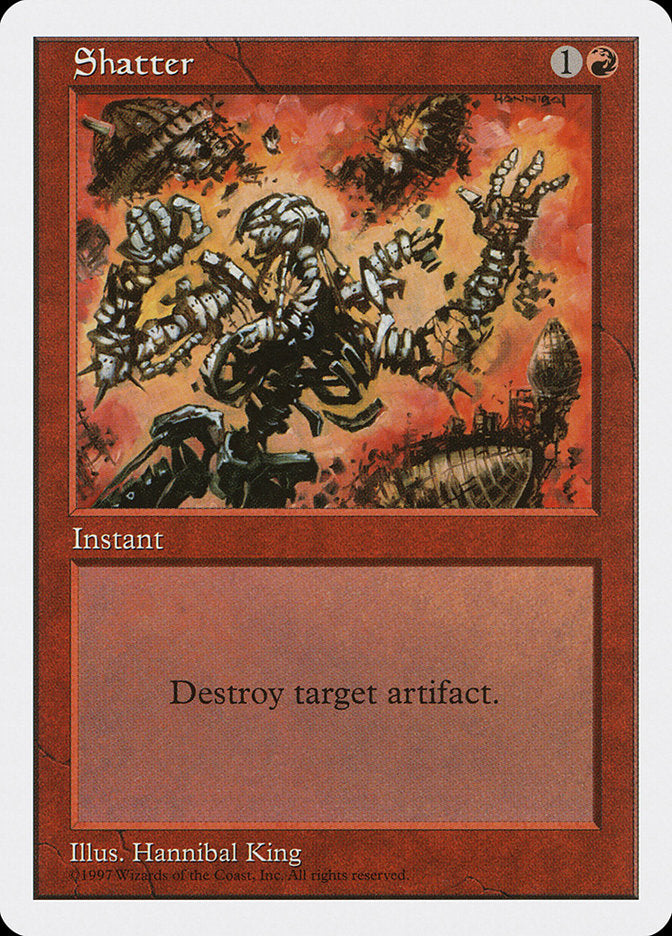 Shatter [Fifth Edition] MTG Single Magic: The Gathering | Red Claw Gaming