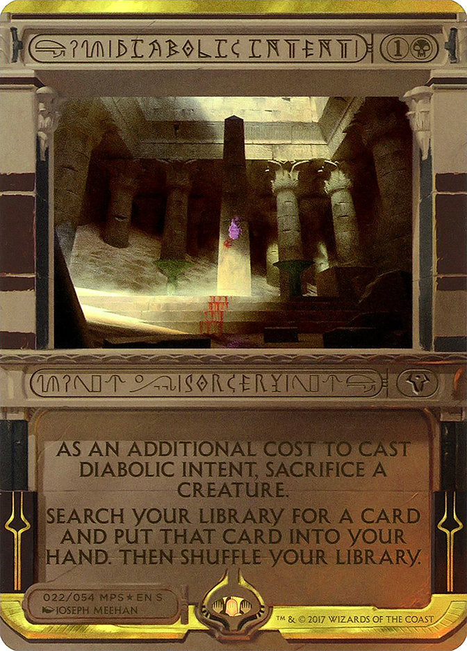 Diabolic Intent (Invocation) [Amonkhet Invocations] MTG Single Magic: The Gathering | Red Claw Gaming
