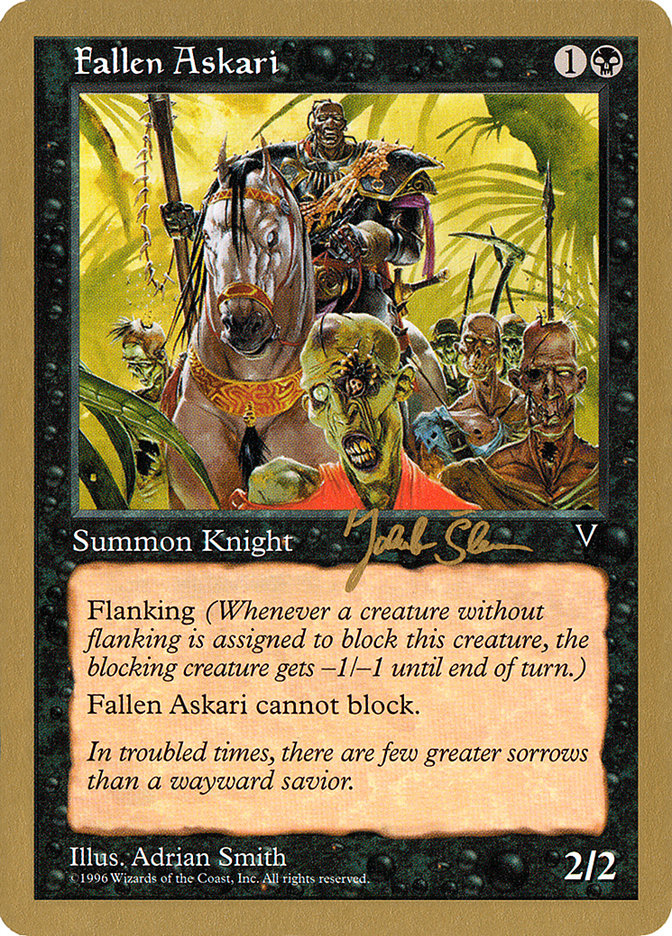 Fallen Askari (Jakub Slemr) [World Championship Decks 1997] MTG Single Magic: The Gathering | Red Claw Gaming