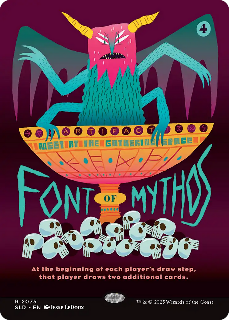 Font of Mythos [Secret Lair Drop Series] MTG Single Magic: The Gathering | Red Claw Gaming