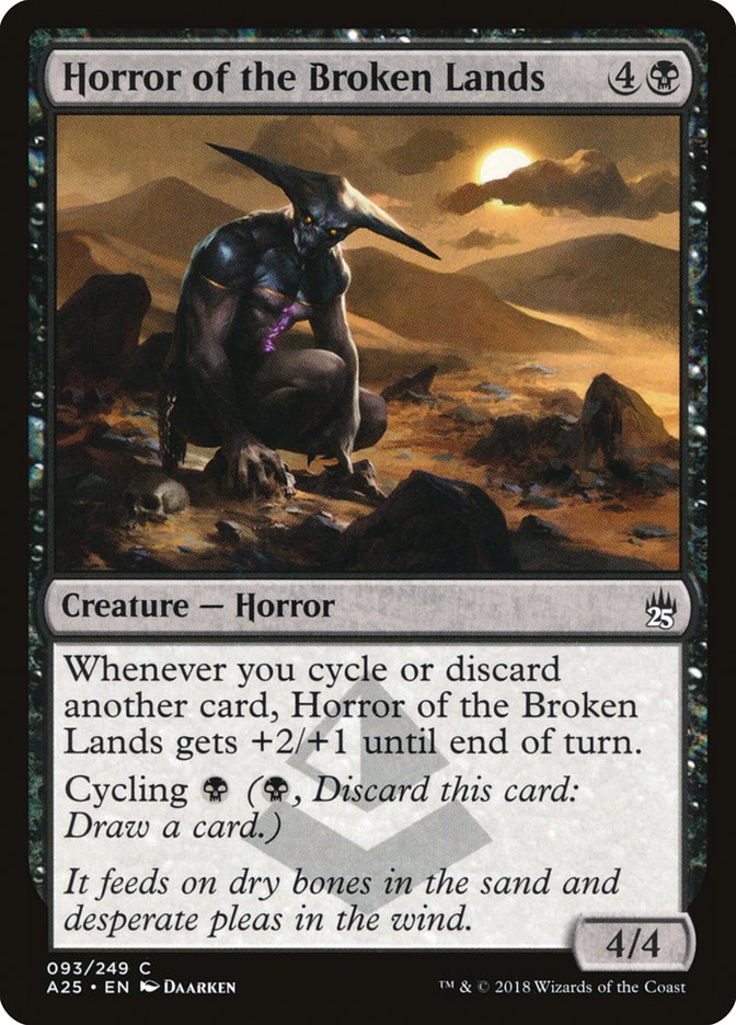 Horror of the Broken Lands [Masters 25] MTG Single Magic: The Gathering | Red Claw Gaming