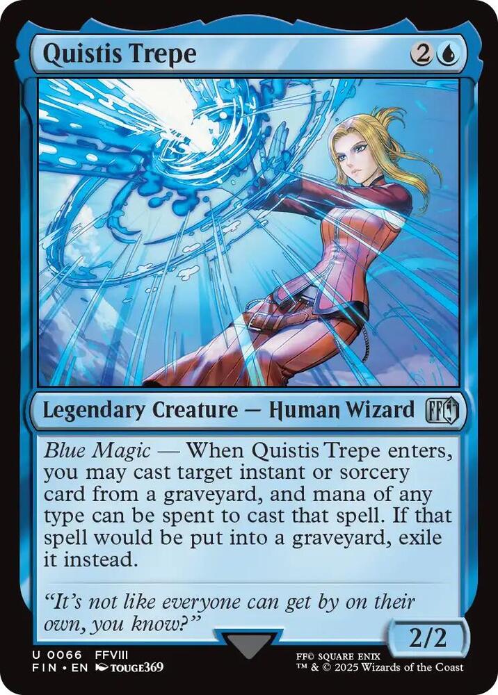 Quistis Trepe [FINAL FANTASY] MTG Single Magic: The Gathering | Red Claw Gaming