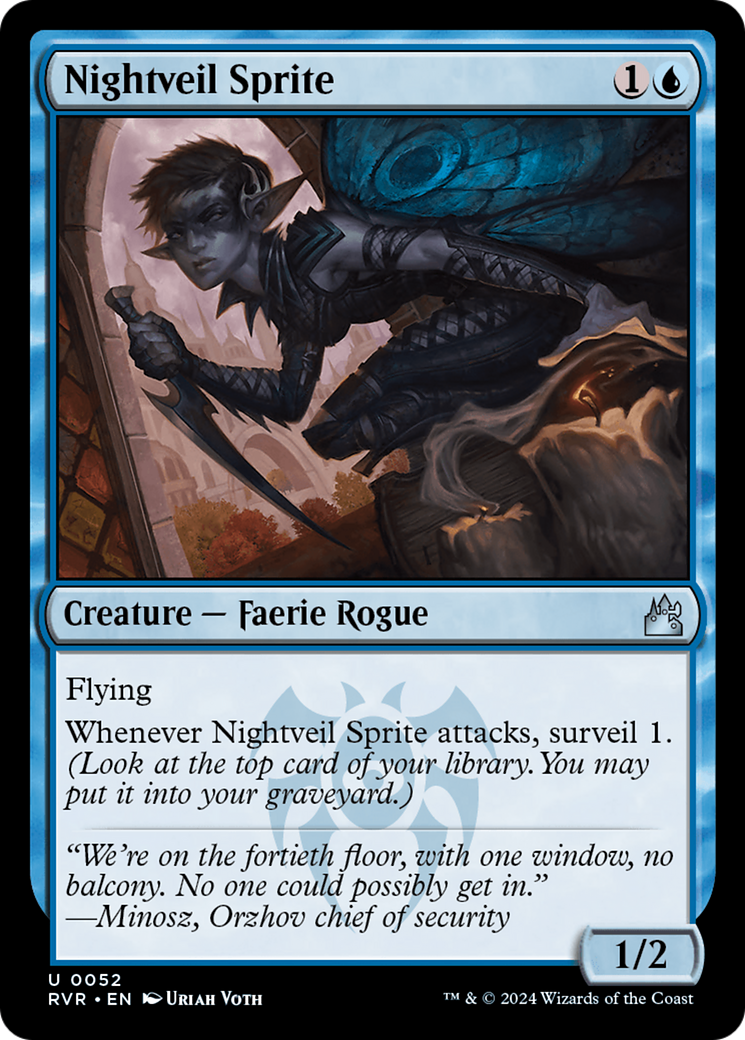 Nightveil Sprite [Ravnica Remastered] MTG Single Magic: The Gathering | Red Claw Gaming