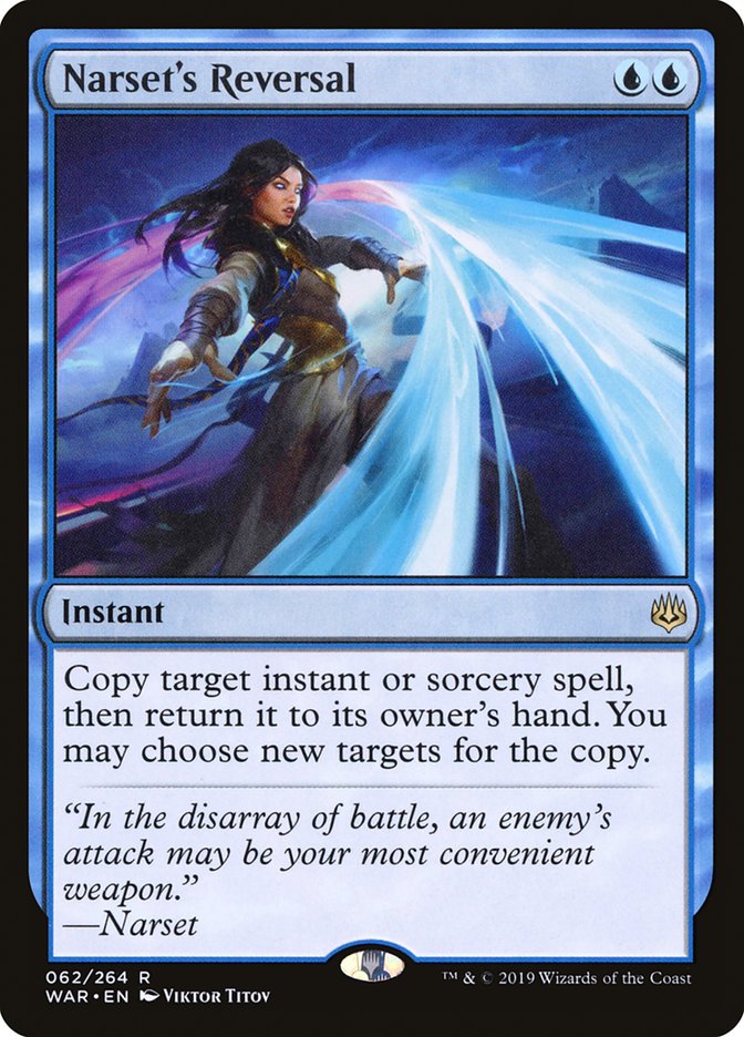 Narset's Reversal [War of the Spark] MTG Single Magic: The Gathering | Red Claw Gaming