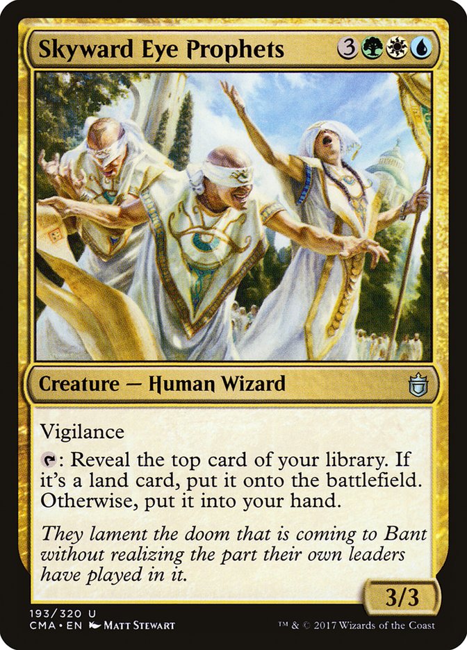 Skyward Eye Prophets [Commander Anthology] | Red Claw Gaming