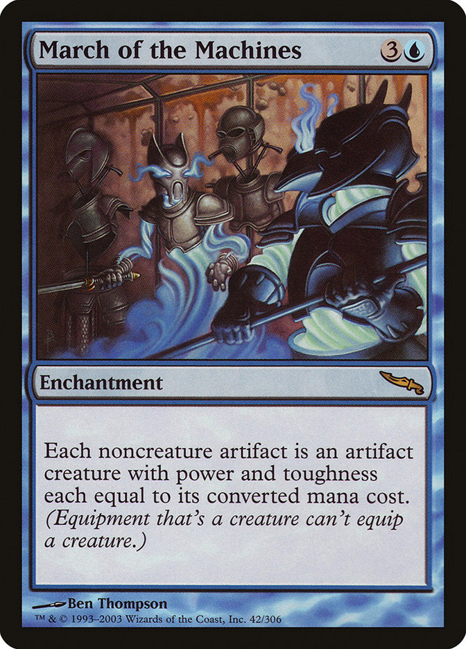 March of the Machines [Mirrodin] MTG Single Magic: The Gathering | Red Claw Gaming