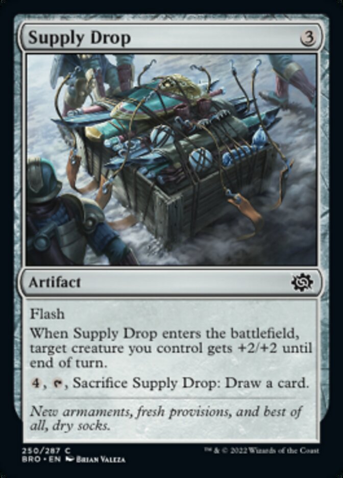 Supply Drop [The Brothers' War] MTG Single Magic: The Gathering | Red Claw Gaming