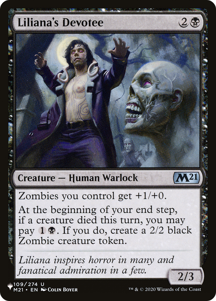 Liliana's Devotee [The List] MTG Single Magic: The Gathering | Red Claw Gaming