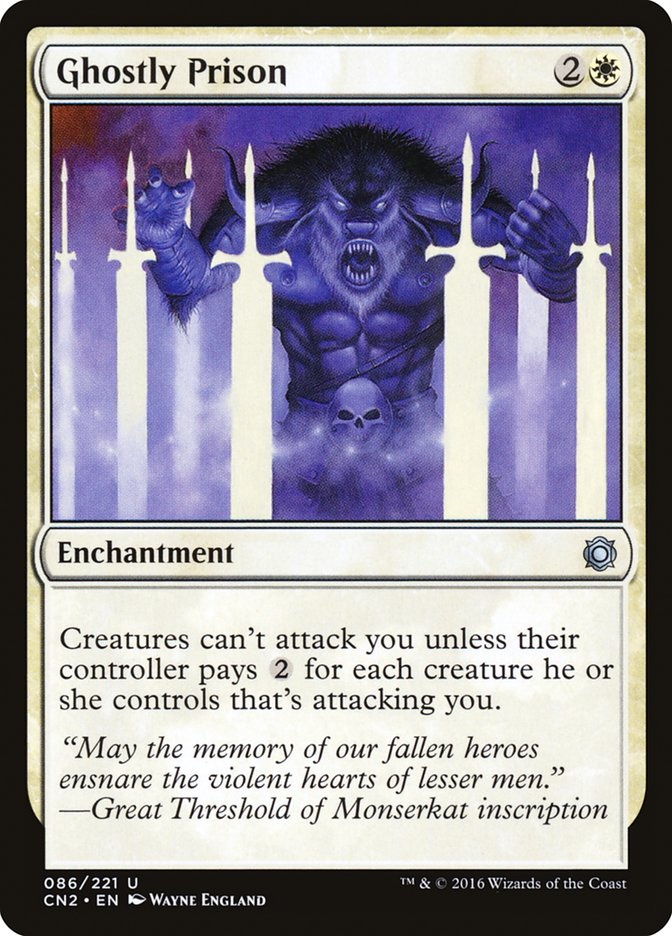 Ghostly Prison [Conspiracy: Take the Crown] MTG Single Magic: The Gathering | Red Claw Gaming