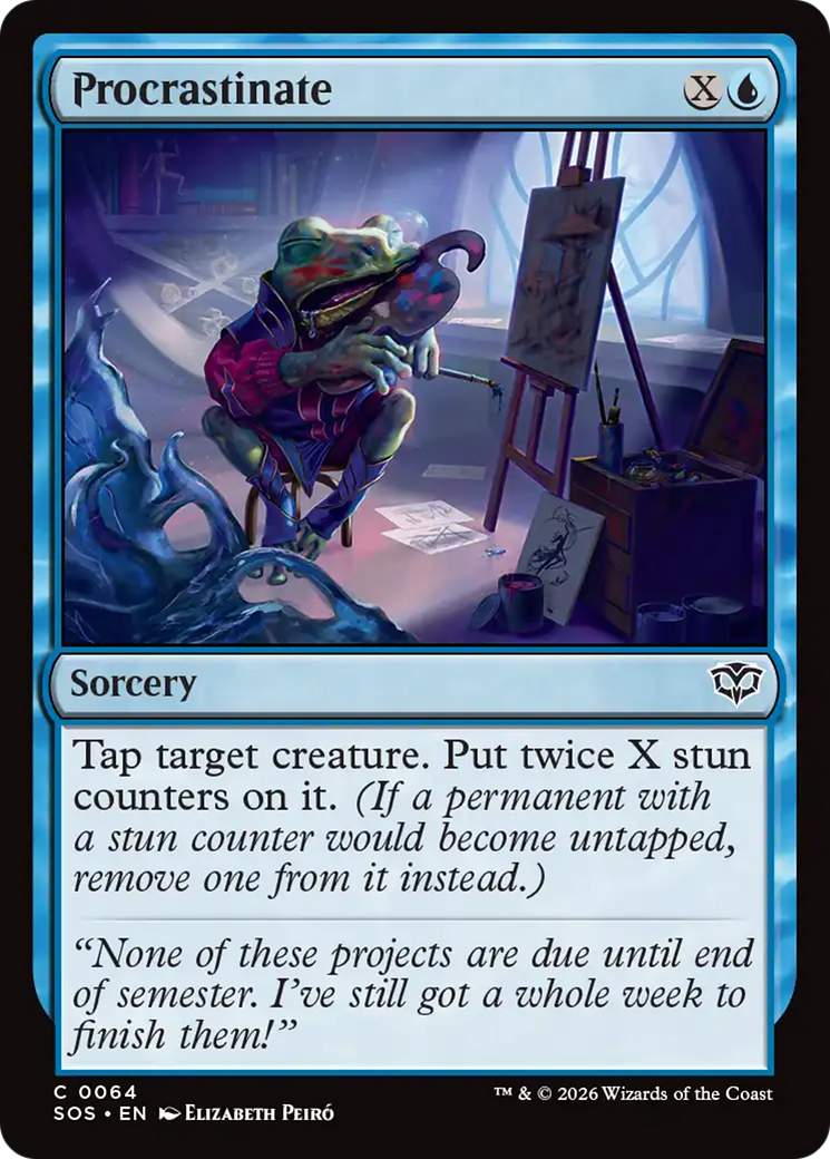 Procrastinate [Secrets of Strixhaven] MTG Single Magic: The Gathering | Red Claw Gaming