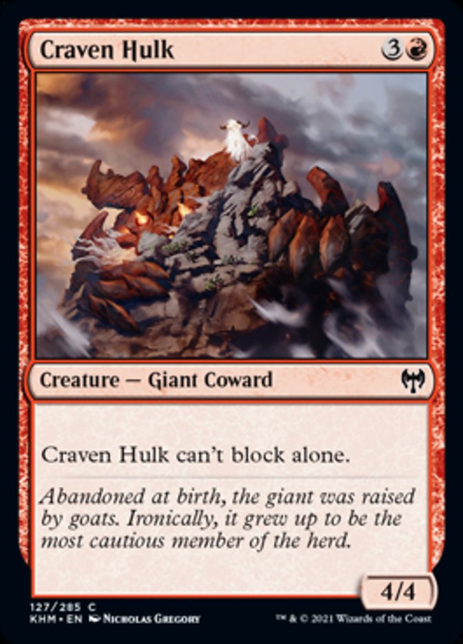 Craven Hulk [Kaldheim] MTG Single Magic: The Gathering | Red Claw Gaming