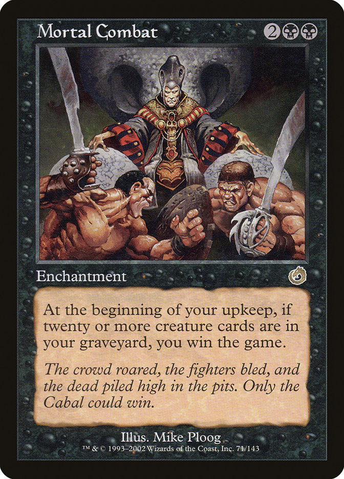 Mortal Combat [Torment] MTG Single Magic: The Gathering | Red Claw Gaming