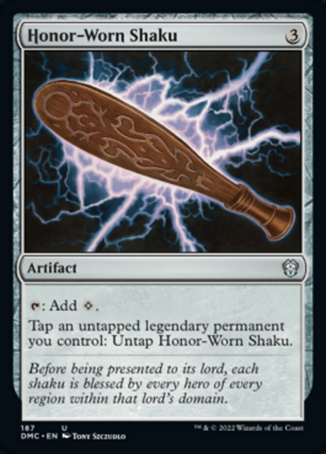 Honor-Worn Shaku [Dominaria United Commander] MTG Single Magic: The Gathering | Red Claw Gaming