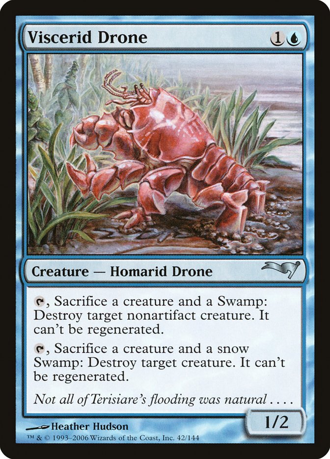 Viscerid Drone [Coldsnap Theme Decks] MTG Single Magic: The Gathering | Red Claw Gaming