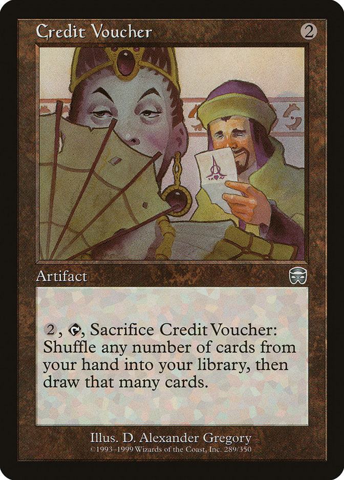 Credit Voucher [Mercadian Masques] MTG Single Magic: The Gathering | Red Claw Gaming