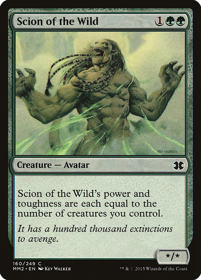 Scion of the Wild [Modern Masters 2015] MTG Single Magic: The Gathering | Red Claw Gaming