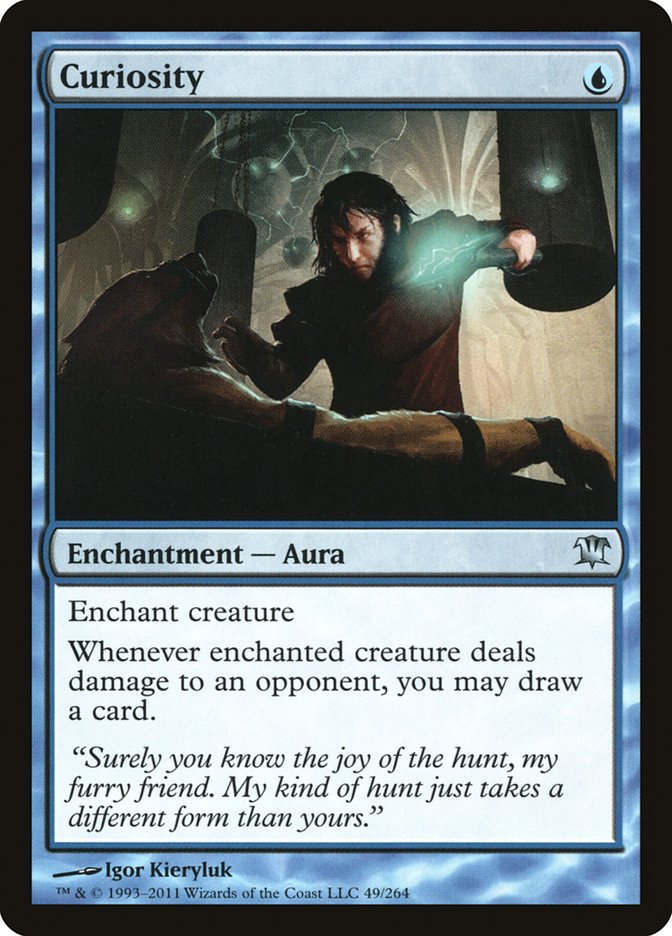Curiosity [Innistrad] MTG Single Magic: The Gathering | Red Claw Gaming