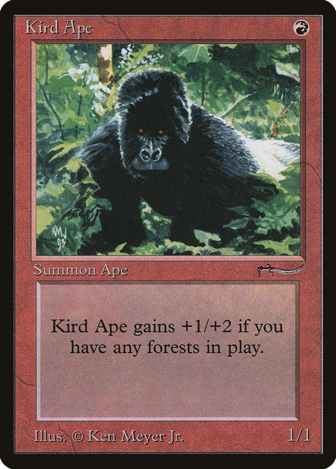 Kird Ape [Arabian Nights] MTG Single Magic: The Gathering | Red Claw Gaming