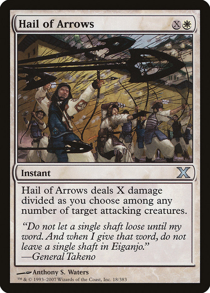 Hail of Arrows [Tenth Edition] MTG Single Magic: The Gathering | Red Claw Gaming