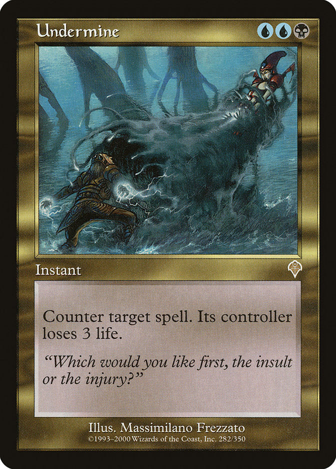 Undermine [Invasion] MTG Single Magic: The Gathering | Red Claw Gaming
