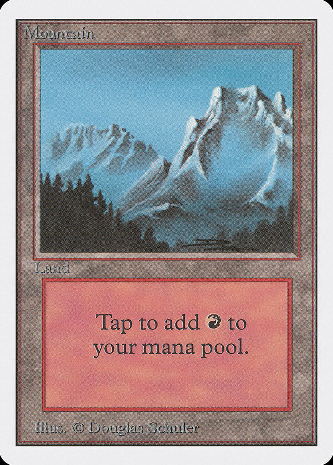 Mountain (298) [Unlimited Edition] MTG Single Magic: The Gathering | Red Claw Gaming