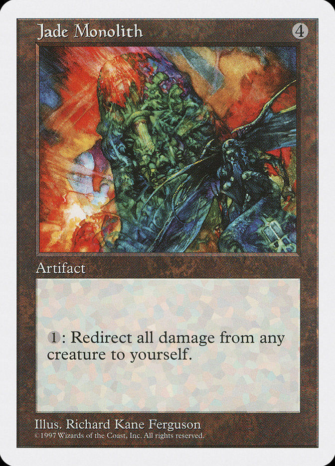 Jade Monolith [Fifth Edition] MTG Single Magic: The Gathering | Red Claw Gaming