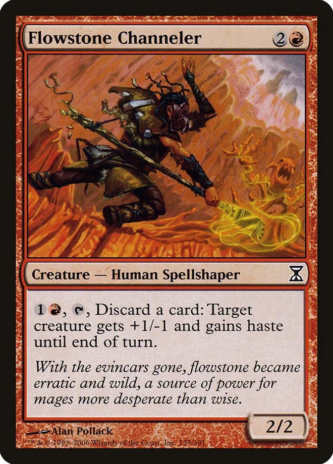 Flowstone Channeler [Time Spiral] MTG Single Magic: The Gathering | Red Claw Gaming