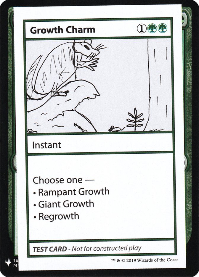 Growth Charm [Mystery Booster Playtest Cards] MTG Single Magic: The Gathering | Red Claw Gaming