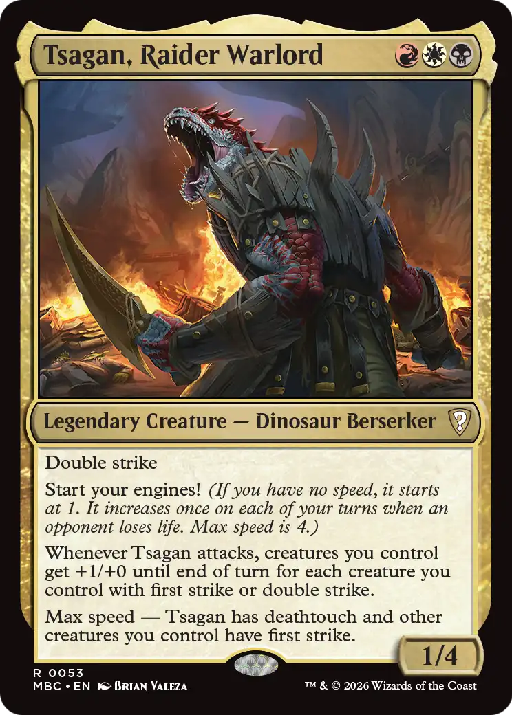 Tsagan, Raider Warlord [Mystery Booster: Commander Edition] | Red Claw Gaming
