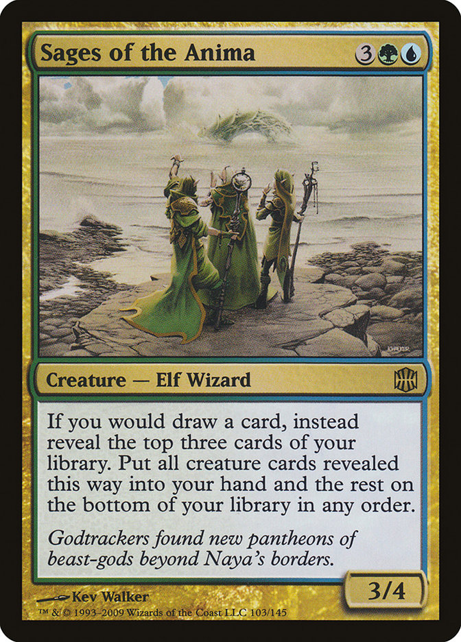 Sages of the Anima [Alara Reborn] MTG Single Magic: The Gathering | Red Claw Gaming