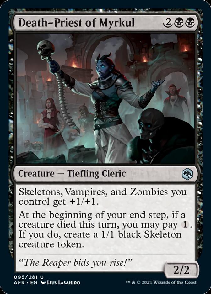Death-Priest of Myrkul [Dungeons & Dragons: Adventures in the Forgotten Realms] MTG Single Magic: The Gathering | Red Claw Gaming