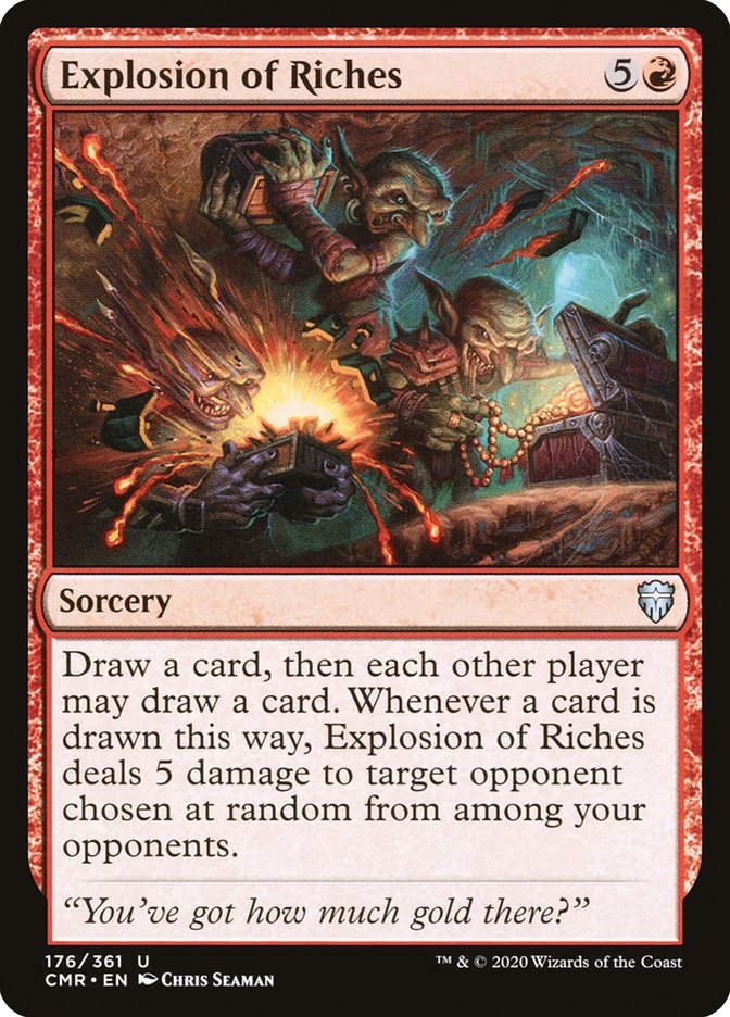 Explosion of Riches [Commander Legends] MTG Single Magic: The Gathering | Red Claw Gaming
