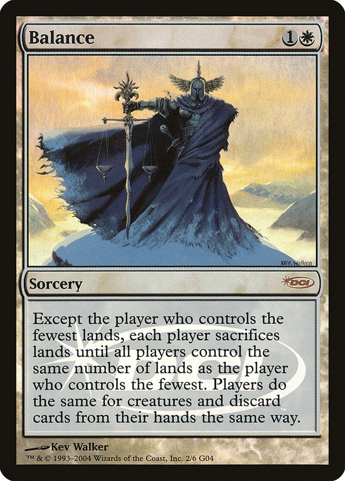 Balance [Judge Gift Cards 2004] MTG Single Magic: The Gathering | Red Claw Gaming