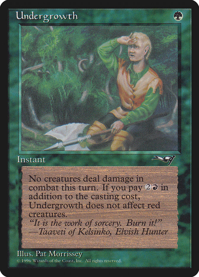 Undergrowth (Wiping Brow) [Alliances] MTG Single Magic: The Gathering | Red Claw Gaming