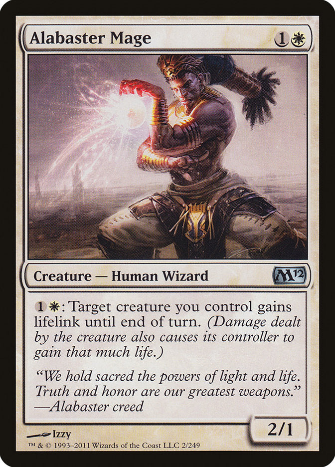 Alabaster Mage [Magic 2012] MTG Single Magic: The Gathering | Red Claw Gaming