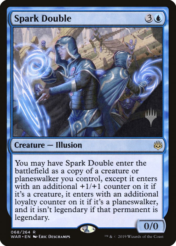 Spark Double (Promo Pack) [War of the Spark Promos] MTG Single Magic: The Gathering | Red Claw Gaming