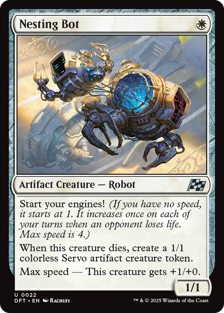 Nesting Bot [Aetherdrift] MTG Single Magic: The Gathering | Red Claw Gaming