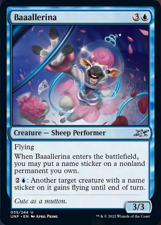 Baaallerina [Unfinity] MTG Single Magic: The Gathering    | Red Claw Gaming
