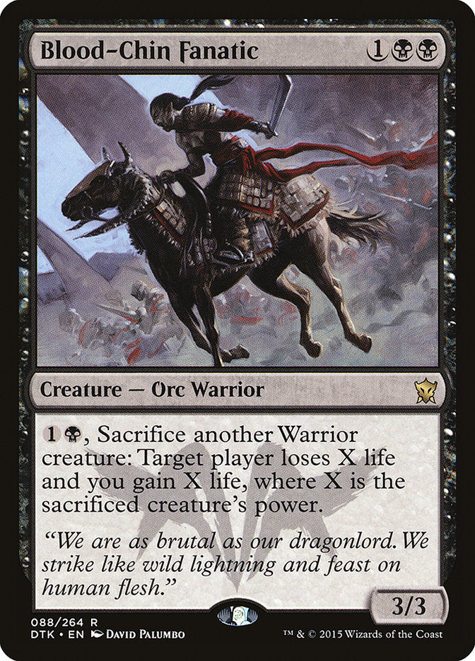 Blood-Chin Fanatic [Dragons of Tarkir] MTG Single Magic: The Gathering | Red Claw Gaming