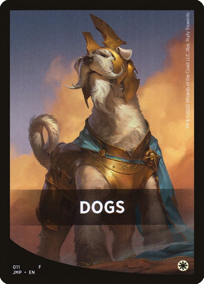 Dogs Theme Card [Jumpstart Front Cards] MTG Single Magic: The Gathering | Red Claw Gaming