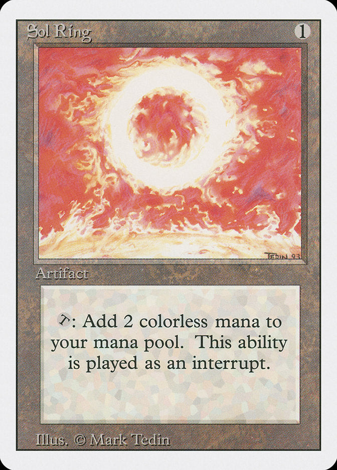 Sol Ring [Revised Edition] MTG Single Magic: The Gathering | Red Claw Gaming