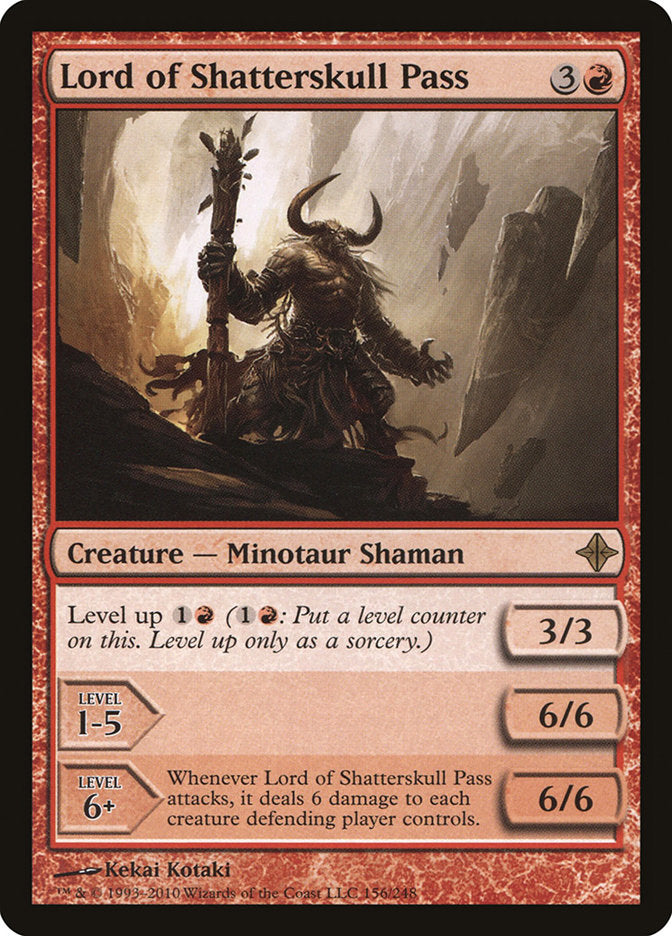 Lord of Shatterskull Pass [Rise of the Eldrazi] MTG Single Magic: The Gathering | Red Claw Gaming