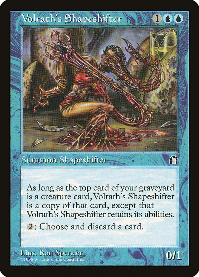 Volrath's Shapeshifter [Stronghold] MTG Single Magic: The Gathering | Red Claw Gaming