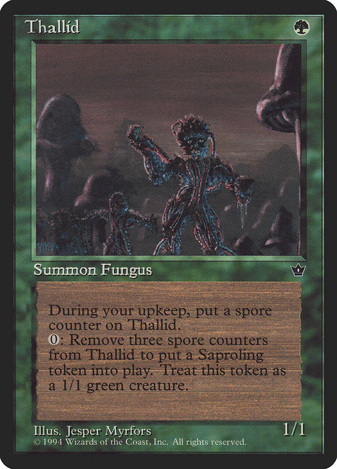Thallid (Jesper Myrfors) [Fallen Empires] MTG Single Magic: The Gathering | Red Claw Gaming