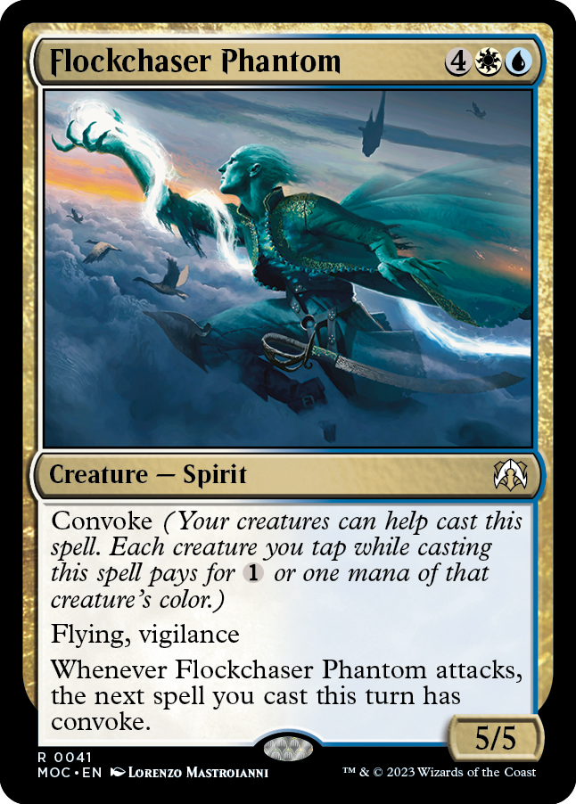 Flockchaser Phantom [March of the Machine Commander] MTG Single Magic: The Gathering | Red Claw Gaming