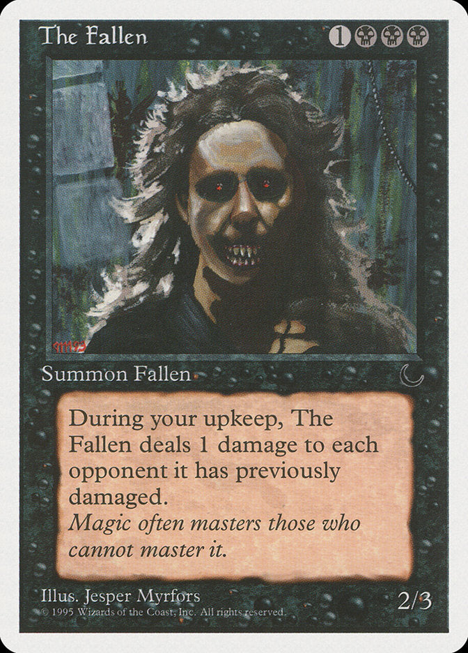 The Fallen [Chronicles] MTG Single Magic: The Gathering | Red Claw Gaming