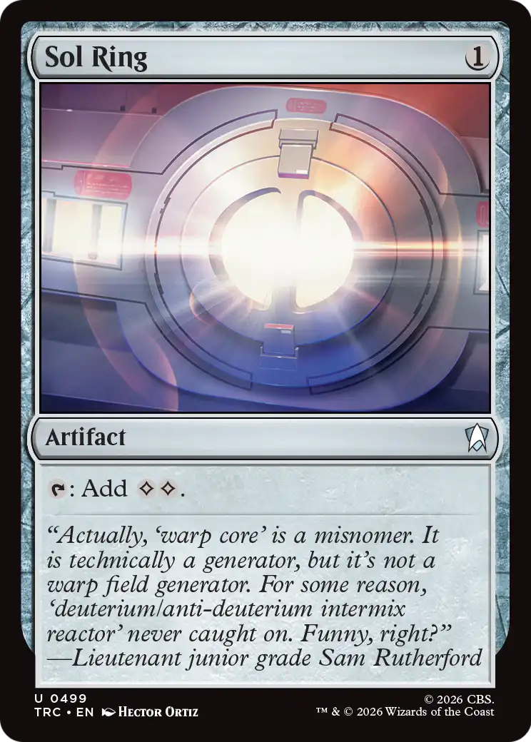 Sol Ring [Star Trek Commander] | Red Claw Gaming